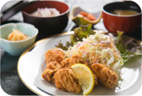 唐揚げ定食